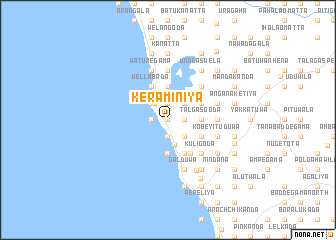 map of Keraminiya
