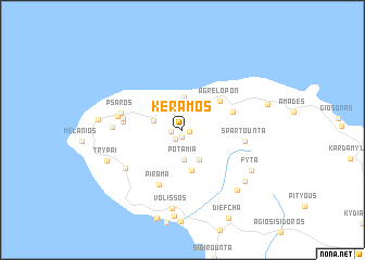 map of Kéramos