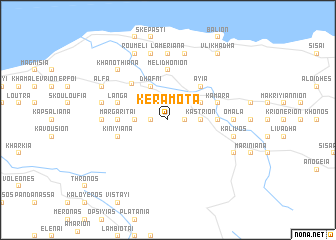 map of Keramotá