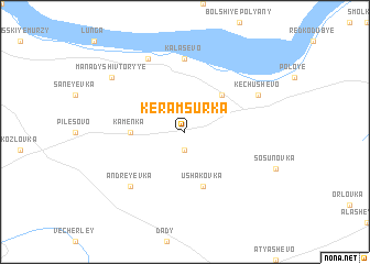 map of Keramsurka