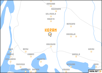 map of Kéram