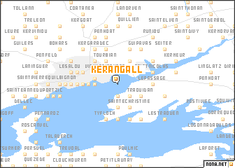 map of Kerangall