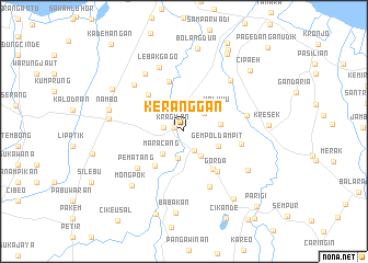 map of Keranggan