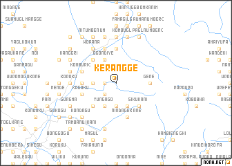 map of Kerangge