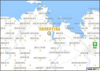 map of Kerantiou