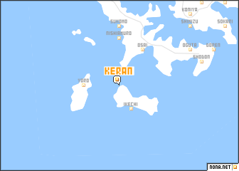 map of Keran