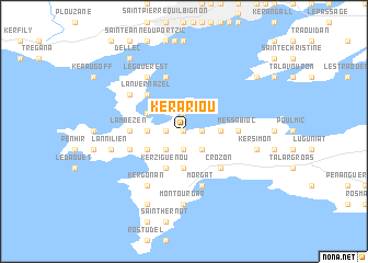 map of Kerariou