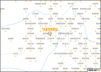 map of Kʼeraru