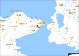 map of (( Kerasá ))