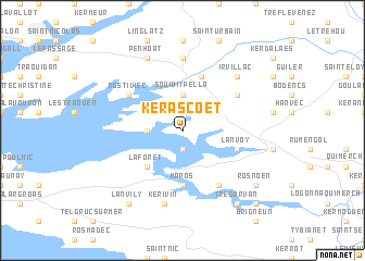 map of Kerascoet