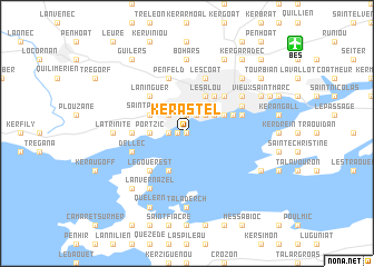 map of Kerastel