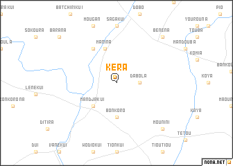 map of Kéra