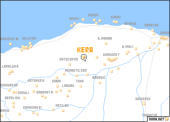 map of Kera