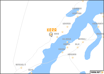 map of Kéra