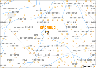 map of Ker Bāwa