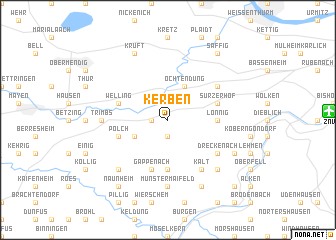 map of Kerben