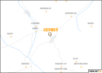 map of Kerben