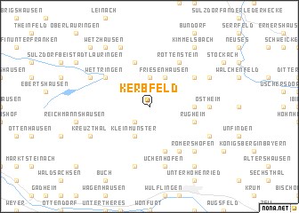 map of Kerbfeld