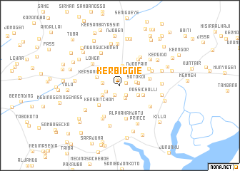 map of Ker Biggie