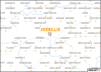 map of Kerbillio