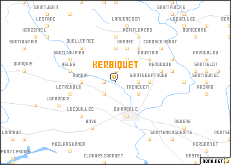 map of Kerbiquet