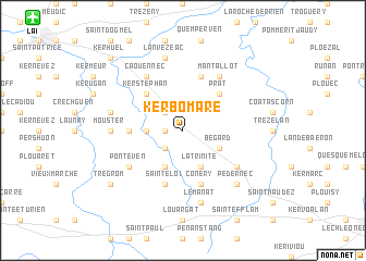 map of Kerbomare