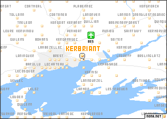 map of Kerbriant