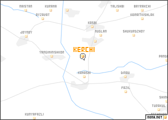 map of Kerchi