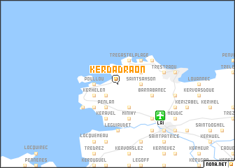 map of Kerdadraon