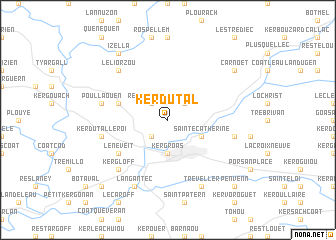 map of Kerdutal