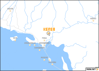 map of Kerea