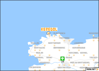 map of Kerédol
