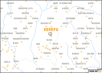 map of Kerefu