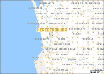 map of Keregepokuna