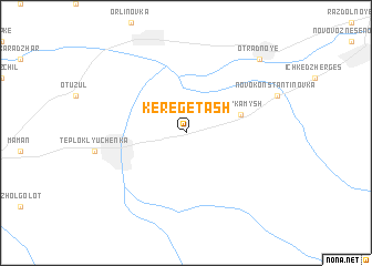 map of Keregetash