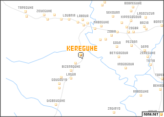 map of Kéréguhé