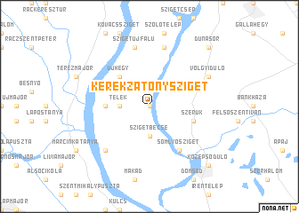 map of Kerekzátonysziget