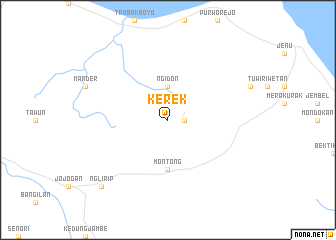 map of Kerek