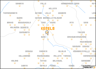 map of Kéréla