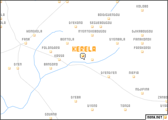 map of Kéréla