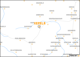 map of Kéréla