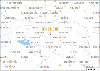 map of Kerelcun