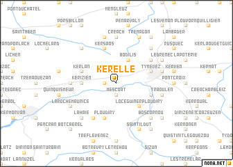 map of Kerellé