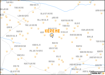 map of Kereme