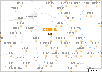 map of Keremli