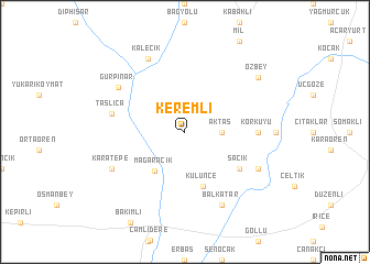 map of Keremli