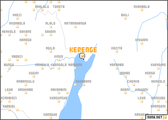 map of Kerenge