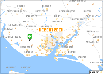 map of Kerentrech