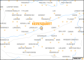 map of Keresquant