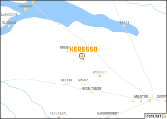 map of Keresso